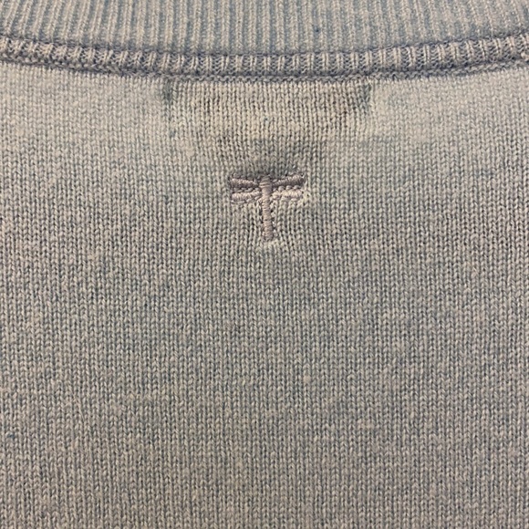 Tyler Boë 100% cashmere light blue sweater - Picture 3 of 7